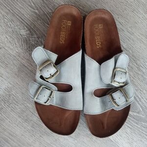 White mountain sandals